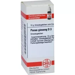 PANAX GINSENG D 3 bolletjes, 10 g