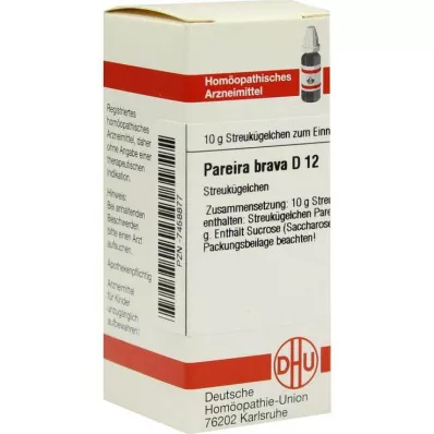 DHU Pareira Brava D 12 bolletjes, 10 g