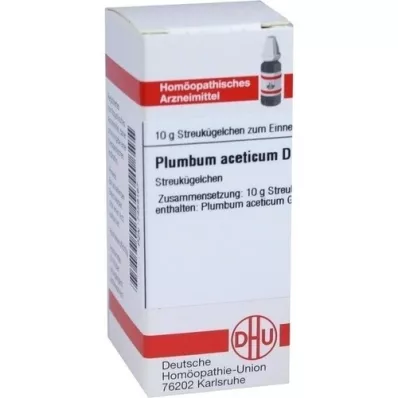 PLUMBUM ACETICUM D 6 bolletjes, 10 g