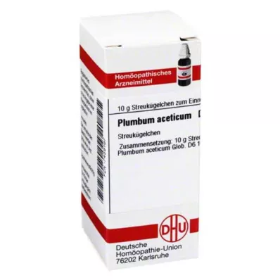 DHU Plumbum aceticum D 6 bolletjes, 10 g DHU Plumbum aceticum D 6 bolletjes, 10 g
