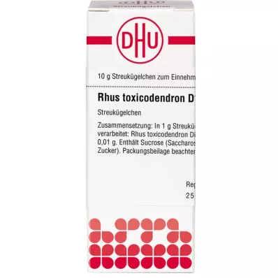 RHUS TOXICODENDRON D 1000 bolletjes, 10 g