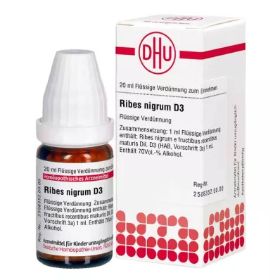 Ribes Nigrum D3 Verdunning (20 ml)