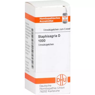 STAPHISAGRIA D 1000 bolletjes, 10 g STAPHISAGRIA D 1000 bolletjes, 10 g
