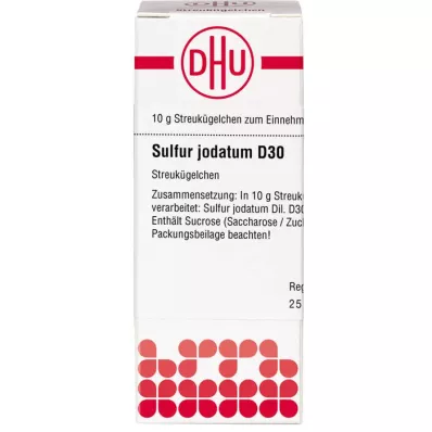 SULFUR JODATUM D 30 bolletjes, 10 g