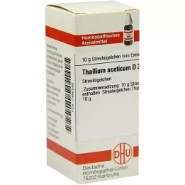 THALLIUM ACETICUM D 30 bolletjes, 10 g