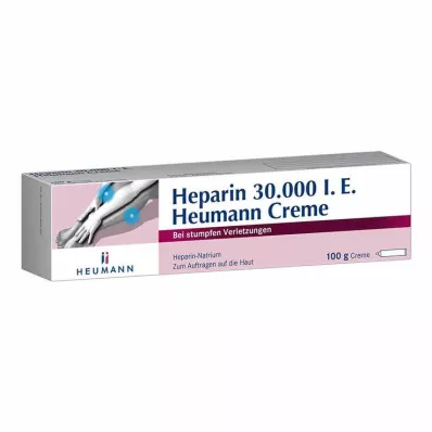 Heparine 30.000 IE Heumann-crème, 100 g Heparine 30.000 IE Heumann-crème, 100 g