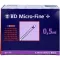 BD MICRO-FINE+ Insulinespr.0.5 ml U100 8 mm, 100X0.5 ml