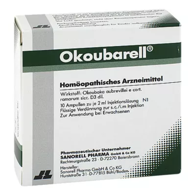 Okoubarell-ampullen, 10X2 ml Okoubarell-ampullen, 10X2 ml
