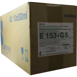 Elektrolyteninfusieoplossing 153 met, 10X500 ml