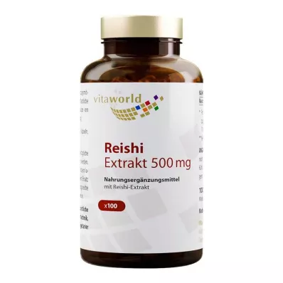 Reishi-extract 500 mg capsules, 100 stuks