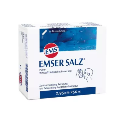 EMSER Zakje zout, 20 stuks EMSER Zakje zout, 20 stuks