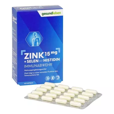 Gezond leven zink 15 mg + selenium capsules (60 stuks) Gezond leven zink 15 mg + selenium capsules (60 stuks)
