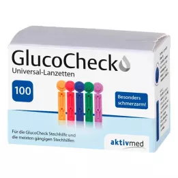 GLUCOCHECK Lancetten Universeel, 100 stuks