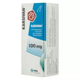 KARSIVAN 100 filmomhulde tabletten voor honden, 60 st