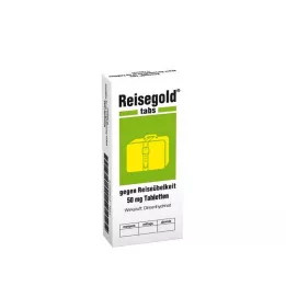 REISEGOLD Tabbladen tegen reisziekte, 10 stuks
