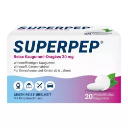 SUPERPEP Reis kauwgom zuigtabletten 20 mg, 20 stuks