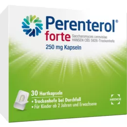 PERENTEROL forte 250 mg capsules blisterverpakking, 30 stuks