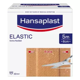 HANSAPLAST Elastisch gips 8 cmx5 m, 1 st