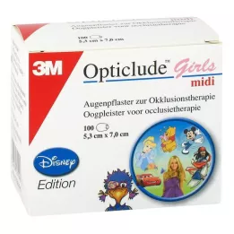 OPTICLUDE 3M Disney meisjes midi 2538MDPG-100, 100 stuks