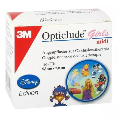 Opticlude 3M Disney Gips Meisjes midi 2538MDPG-100, 100 stuks Opticlude 3M Disney Gips Meisjes midi 2538MDPG-100, 100 stuks