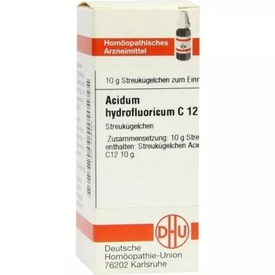 ACIDUM HYDROFLUORICUM C 12 bolletjes, 10 g