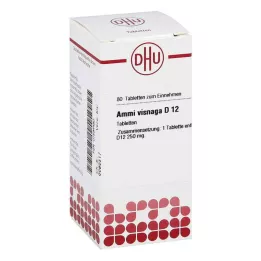 AMMI VISNAGA D 12 tabletten, 80 stuks