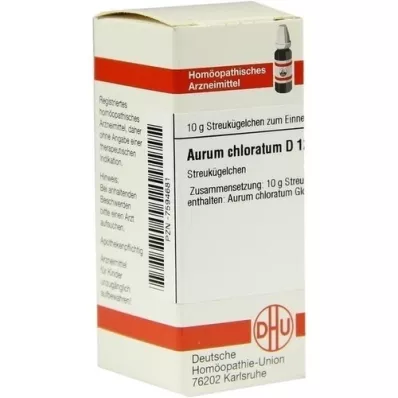 AURUM CHLORATUM D 12 bolletjes, 10 g