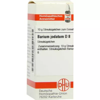 DHU Barium iodatum D 8 bolletjes, 10 g DHU Barium iodatum D 8 bolletjes, 10 g