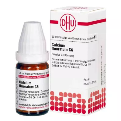 DHU Calciumfluoratum C 6 verdunning, 20 ml