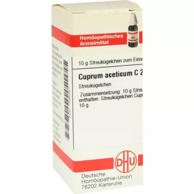 CUPRUM ACETICUM C 200 bolletjes, 10 g