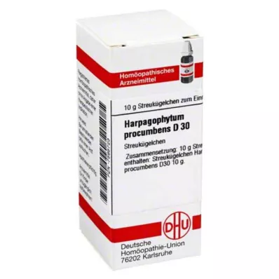 HARPAGOPHYTUM PROCUMBENS D 30 bolletjes, 10 g HARPAGOPHYTUM PROCUMBENS D 30 bolletjes, 10 g