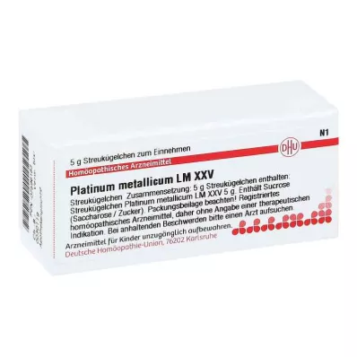 PLATINUM METALLICUM LM XXV Bolletjes, 5 g
