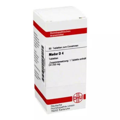 DHU Madar D 4 tabletten, 80 stuks DHU Madar D 4 tabletten, 80 stuks