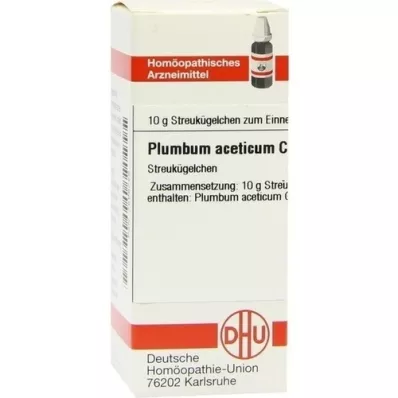 PLUMBUM ACETICUM C 30 bolletjes, 10 g