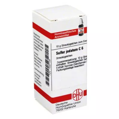 DHU Zwaveliodatum C 6 bolletjes, 10 g DHU Zwaveliodatum C 6 bolletjes, 10 g