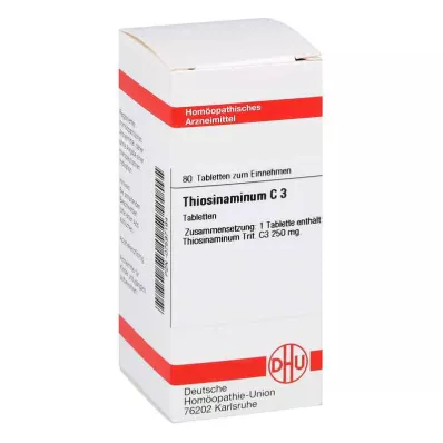 Thiosinaminum C3 tabletten (80 stuks)