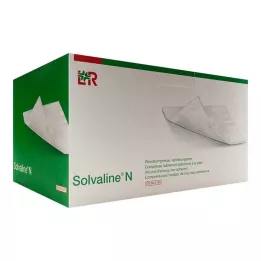 SOLVALINE N Kompressen 10x10 cm steriel, 100 stuks
