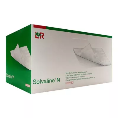 SOLVALINE N Kompressen 10x10 cm steriel, 100 stuks SOLVALINE N Kompressen 10x10 cm steriel, 100 stuks