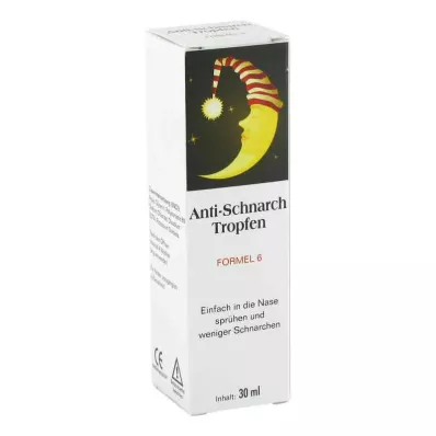 ANTI-SCHNARCH Formule 6 druppels, 30 ml ANTI-SCHNARCH Formule 6 druppels, 30 ml