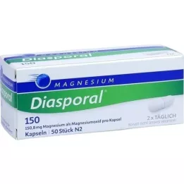 MAGNESIUM DIASPORAL 150 capsules, 50 stuks