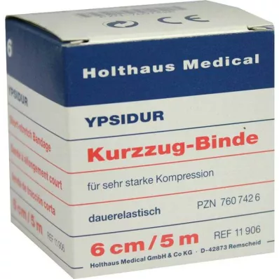 Korte rekverband Ypsidur 5mx6cm, 1 st Korte rekverband Ypsidur 5mx6cm, 1 st