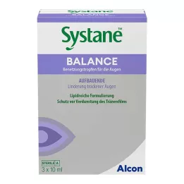 SYSTANE BALANCE Bevochtigingsdruppels voor de ogen, 3X10 ml