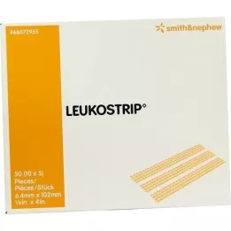 LEUKOSTRIP Hechtstrips 6,4x102 mm, 10X5 st