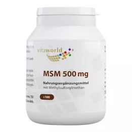 MSM CAPSULES, 100 st