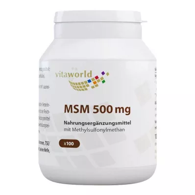 MSM CAPSULES, 100 st