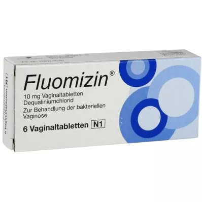 FLUOMIZIN 10 mg vaginale tabletten, 6 stuks