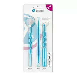 MIRADENT I-Prox Care Set blauw trans., 1 p