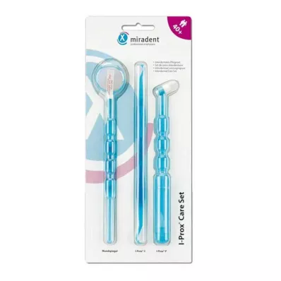 Miradent verzorgingsset I-Prox Verzorgingsset blauw trans., 1 p Miradent verzorgingsset I-Prox Verzorgingsset blauw trans., 1 p