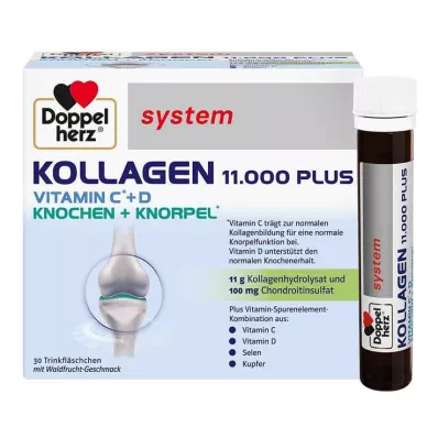 Doppelherz-systeem Collageen 11000 Plus ampullen, 30X25 ml