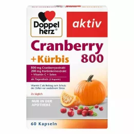 DOPPELHERZ Cranberry+Pompoen Capsules, 60 Capsules